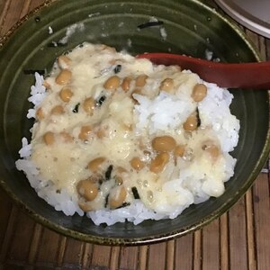 腸活レシピ★納豆とろろご飯